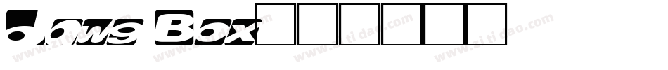 Dawg Box字体转换